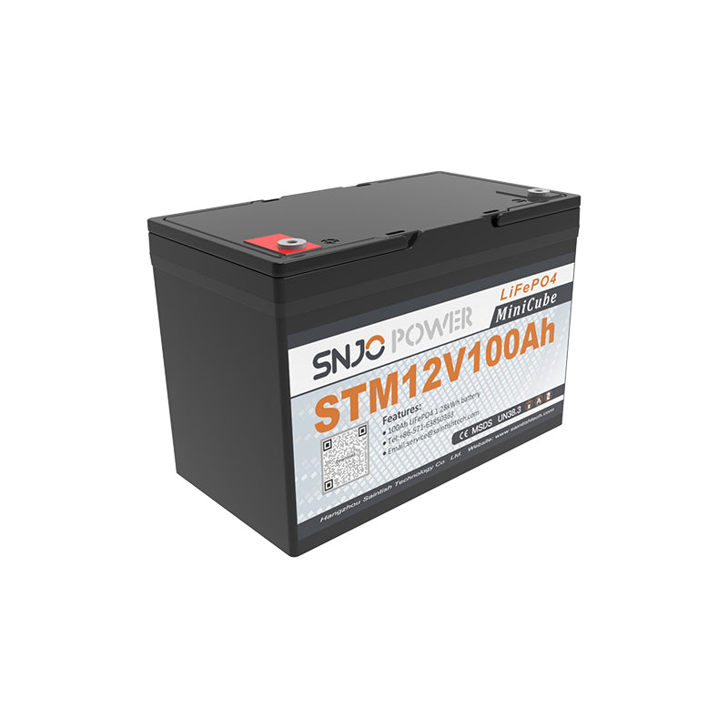 12.8V/12V 100Ah Lithium Iron Phosphate Battery